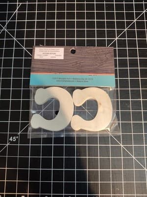 Hobby Lobby Woodpile 1.75” Wood Letters (4 Pieces Of Letter C) Still Sealed New - Thumbnail 2
