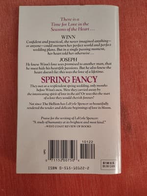 Spring Fancy by LaVyrle Spencer (1989, Paperback) - Thumbnail 2