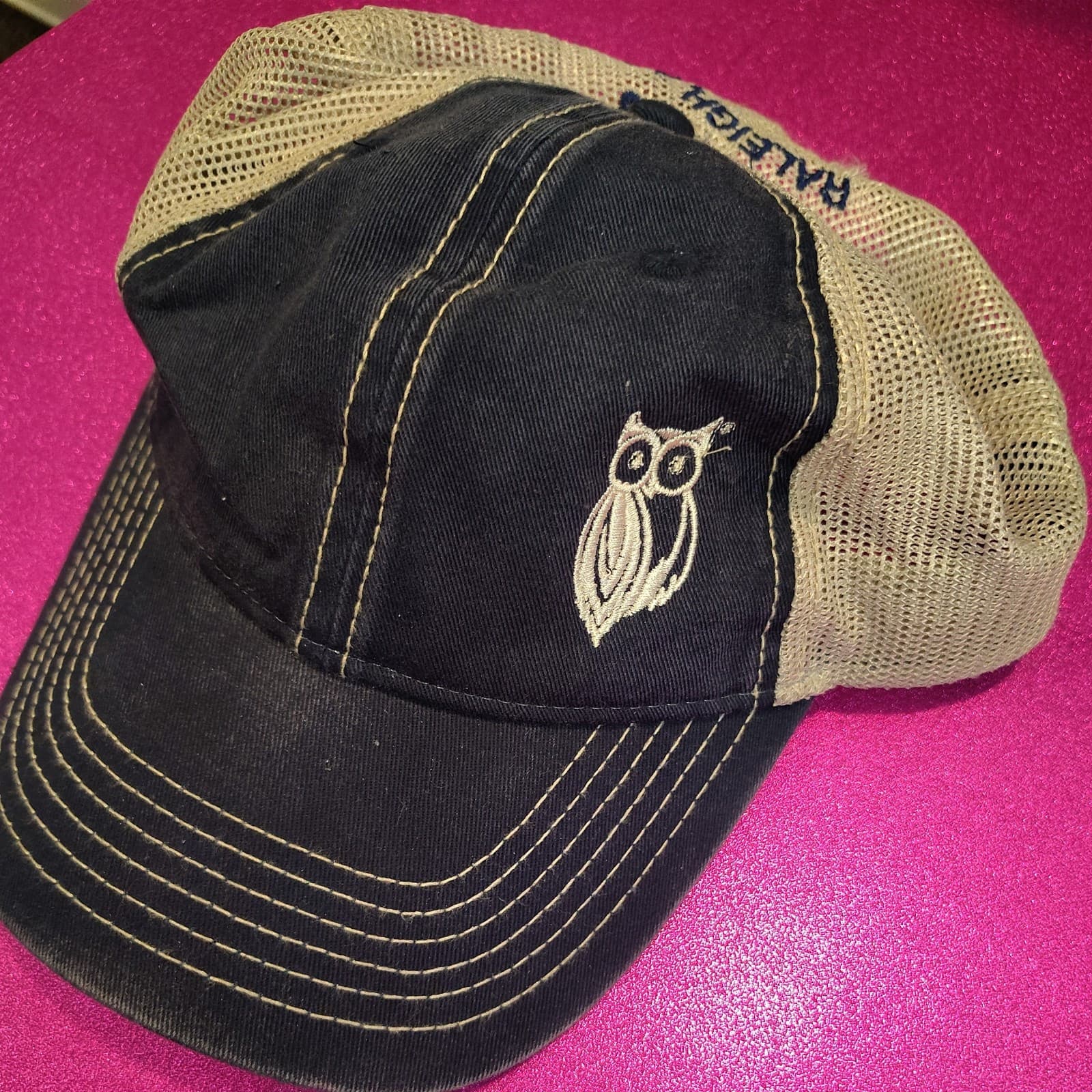 Hooters - blue & White Adjustable Strap Cap - Thumbnail 2