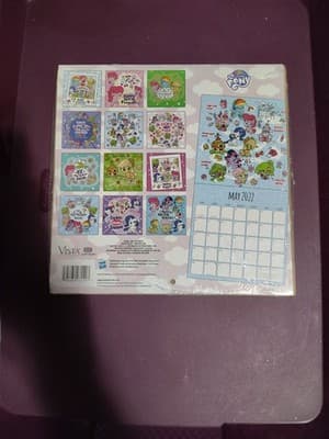 My Little Pony 2022 16-Month 10"x10" Wall Calendar by Vista Leap Year - Thumbnail 2
