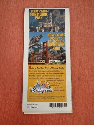 VINTAGE 2000 California State Map AAA State Series - Thumbnail 2