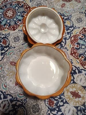 Vintage Pumpkin Candy Dish - Thumbnail 4