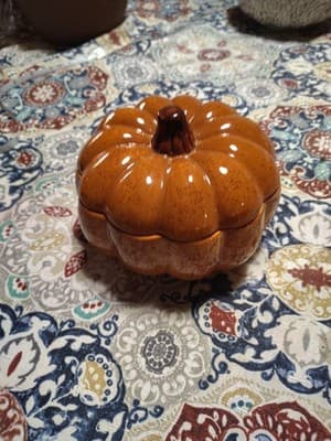 Vintage Pumpkin Candy Dish - Thumbnail 3