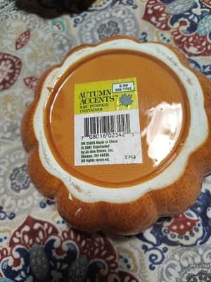 Vintage Pumpkin Candy Dish - Thumbnail 5