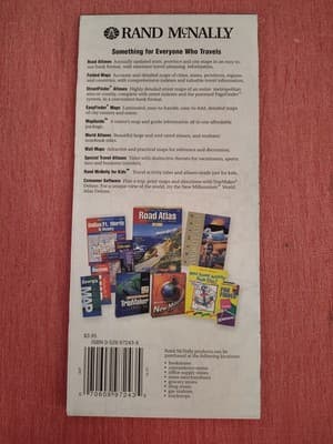 Vintage 1993 Rand McNally Central & Western United States Regional Map - Thumbnail 2