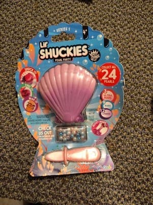 Lil’Shuckies Pearl Party Kit New Sealed Series One Orange - Thumbnail 3