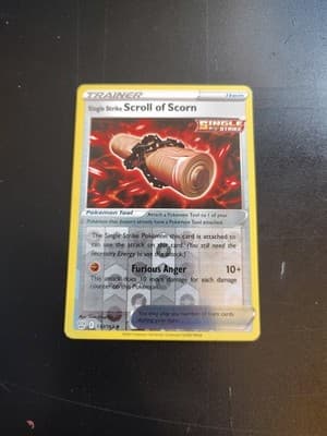 Single Strike Scroll of Scorn 133/163 Swsh05: Battle Styles Regular
