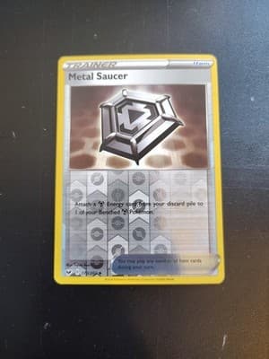Metal Saucer - Sword and Shield Reverse Holo #170/202 - FREE SHIPPING - NM/MT