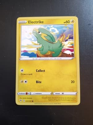 Pokémon TCG Electrike Vivid Voltage 051/185 Regular Common