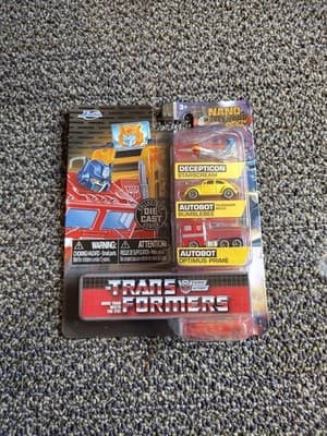 NEW Jada 31761 Transformers 3-Pack Nano Hollywood Rides Die-Cast Vehicles