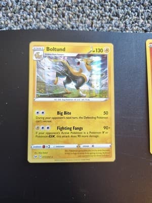 BOLTUND 075/202 Sword & Shield 2020 Holo Rare-Mint Pack/Sleeved.