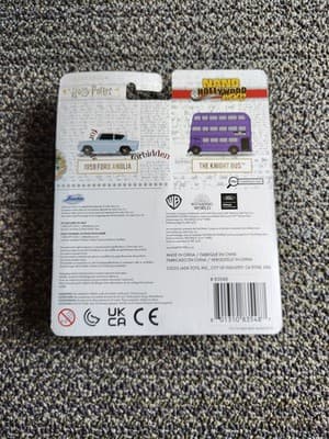 Toys Nano Hollywood Rides Harry Potter 1959 Ford Anglia & Knight Bus 2-Pack D... - Thumbnail 2