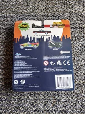 JADA NANO HOLLYWOOD RIDES BATMAN CLASSIC SERIES 3 PACK DC COMICS - Thumbnail 2