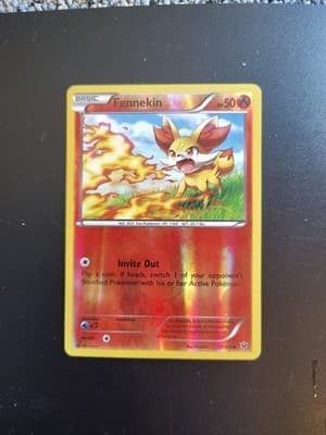 XY - Fates Collide #11/124 Fennekin (11) NM Reverse Holo