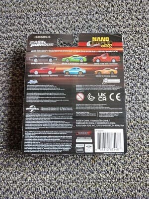 Jada NANO FAST & FURIOUS 3 PC SET NANO HOLLYWOOD RIDES DIECAST MODEL CARS 1:87 - Thumbnail 2