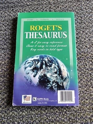 Roget's Thesaurus Self Help Paperback Book from Kappa Books 2004 - Thumbnail 2