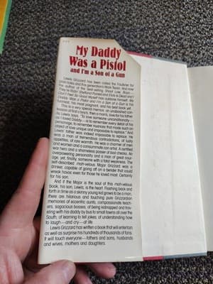 My Daddy Was a Pistol and I'm a Son of a Gun by Lewis Grizzard 1st Ed HCDJ 1986 - Thumbnail 4