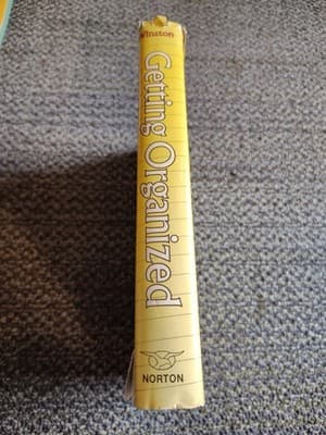 GETTING ORGANIZED by Stephanie Winston (Hardcover 1978) W.W. Norton 1st Edition - Thumbnail 3