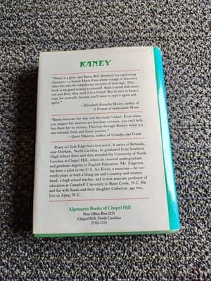 Signed 1st Edition Raney Clyde Edgerton HCDJ - Near Fine - Thumbnail 2