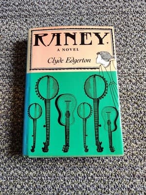 Signed 1st Edition Raney Clyde Edgerton HCDJ - Near Fine