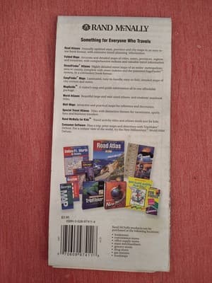1992 Rand McNally South Carolina State Highway Travel Road Map-SW2 - Thumbnail 2