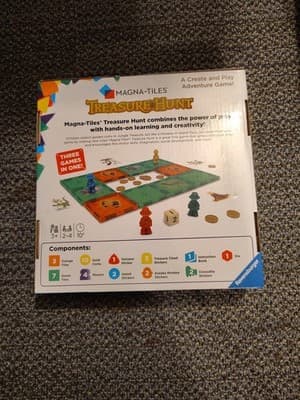 Ravensburger Magna Tiles Treasure Hunt Game 3+ SHIPS FREE & FAST! New - Thumbnail 2