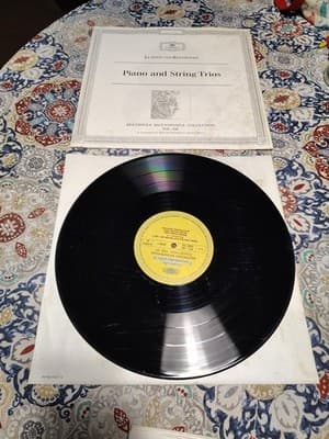 Beethoven Bicentennial Collection Volume XII 5 LP Set Piano & String Trios - Thumbnail 4