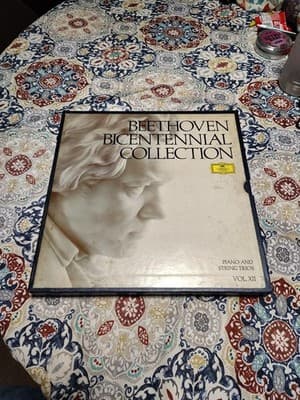 Beethoven Bicentennial Collection Volume XII 5 LP Set Piano & String Trios