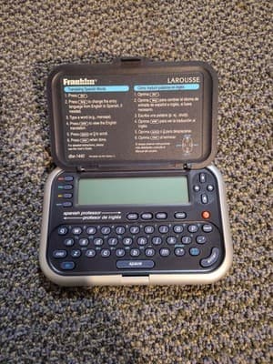Franklin Larousse English To Spanish Translator Model DBE-1440 Free Shipping - Thumbnail 4