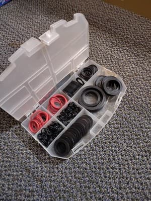 PowerFix Profi+ 383 Piece Seal Assortment Kit, Opened But None Used - Thumbnail 10