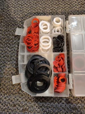 PowerFix Profi+ 383 Piece Seal Assortment Kit, Opened But None Used - Thumbnail 6