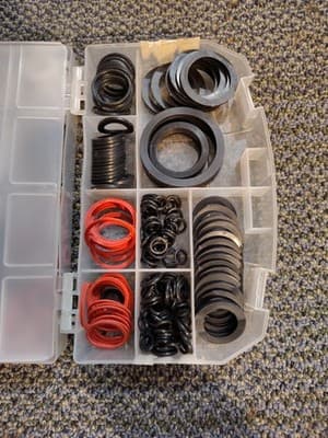 PowerFix Profi+ 383 Piece Seal Assortment Kit, Opened But None Used - Thumbnail 7