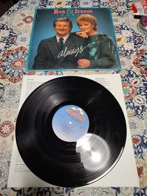 Bob & Jeanne Johnson - Always 12" LP Record 1987 PTL Music Gospel 33 RPM