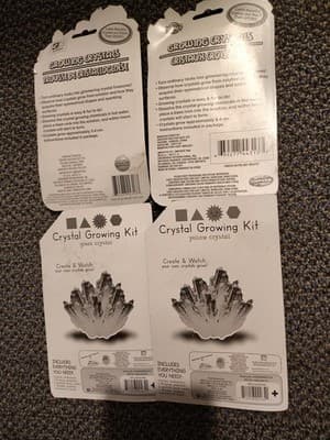 Growing Crystals ~ Cristaux Croissants ~ 4 Pack - Thumbnail 5