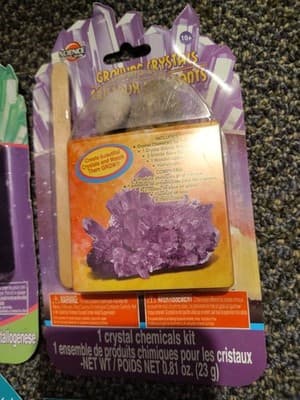 Growing Crystals ~ Cristaux Croissants ~ 4 Pack - Thumbnail 2