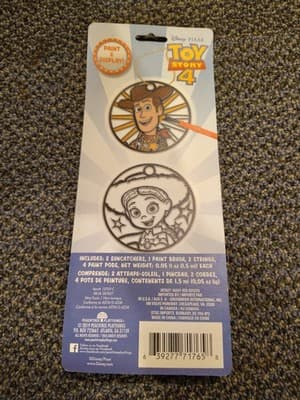 Toy Story 4 Paint Your Own Suncatcher Complete Set ~ Fun Craft Woody and Bonnie - Thumbnail 2