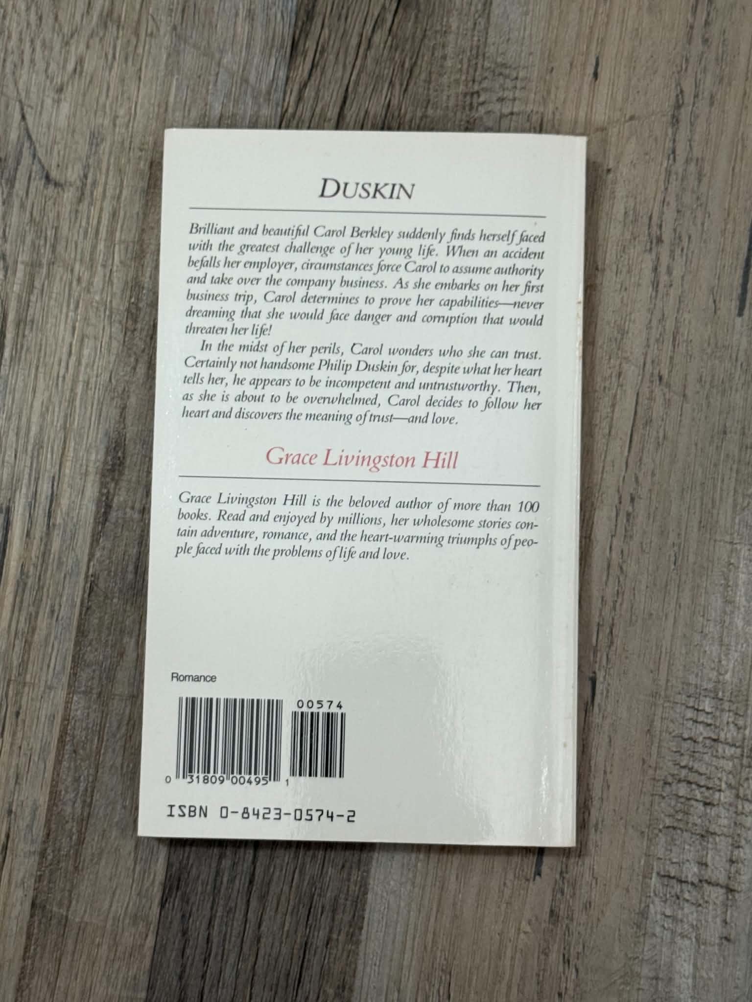 Duskin by Grace Livingston Hill Paperback - Thumbnail 2