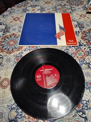 RCA Hail, America! U.S. Army Band LP Vinyl Record Patriotic National Anthem