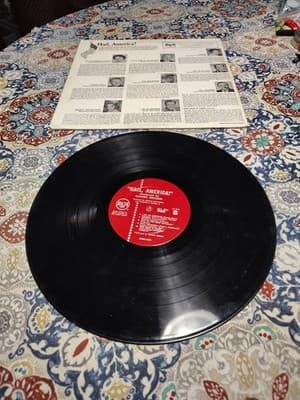 RCA Hail, America! U.S. Army Band LP Vinyl Record Patriotic National Anthem - Thumbnail 2