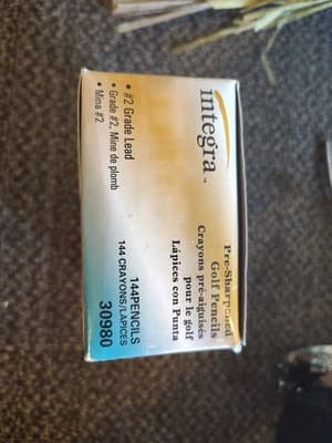 Pencil, Pre Sharpened, 144/Box, Yellow (30980) #2 Grade Lead new - Thumbnail 3