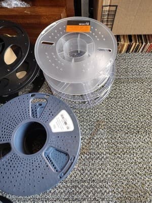 Empty Reusable Filament Spool for 1.75mm / 1kg Various Brands - Thumbnail 5