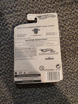 2008 Hot Wheels New Models 29/40 ‘70 Pontiac GTO Red Variant 5spk Wheel - Thumbnail 4