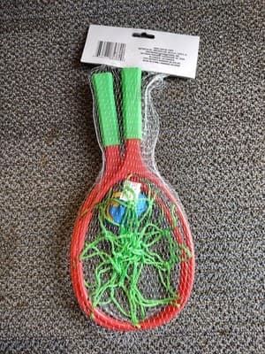 Summer Pool Water Toys - Water Hopper Ball & Splash Catcher Rackets #9479 - Thumbnail 2