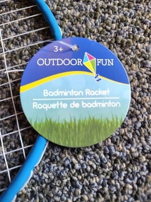 New Outdoor Fun - Badminton Racket Ages 3+ - Thumbnail 2