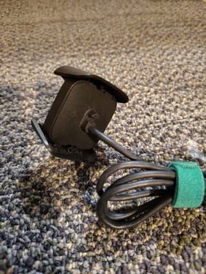 Fitbit Versa 1/2 Smart Watch USB Charging Cable Power Charger - Clip Style - Thumbnail 4