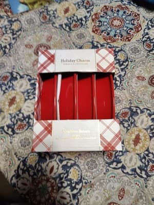 Holiday Charm Porcelain 6x1.2in Oval Mini Bakers Set of 4 - Thumbnail 2