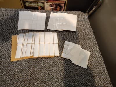 Self Adhesive Removable Label Lot Of 3 Types And Size Label SEE DESCRIPTION - Thumbnail 8
