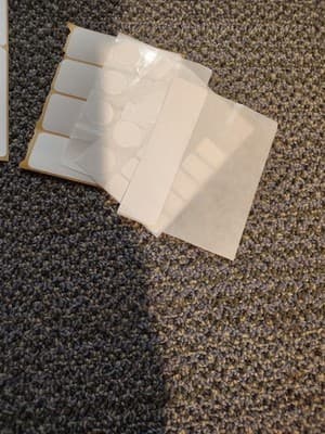 Self Adhesive Removable Label Lot Of 3 Types And Size Label SEE DESCRIPTION - Thumbnail 7