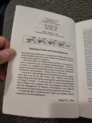WEIR, HUGH W. L. O'Brien : people and places 1994 Paperback - Thumbnail 5
