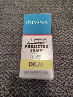 Sylvania DKM Projector Lamp 250 Watts 21.5 Volts 25 Hrs New Old Stock Nos - Thumbnail 2